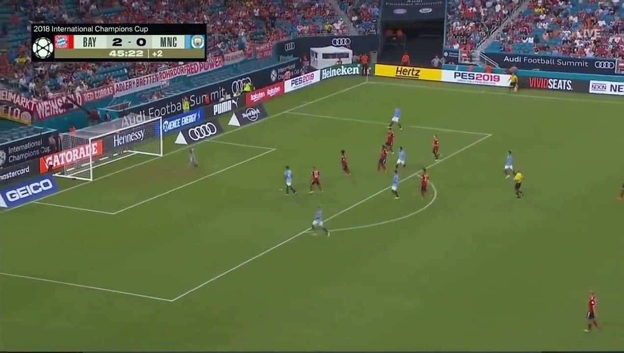 Bernardo Silva Goal HD - Bayern Munich 2-1 Manchester City 28.07.2018