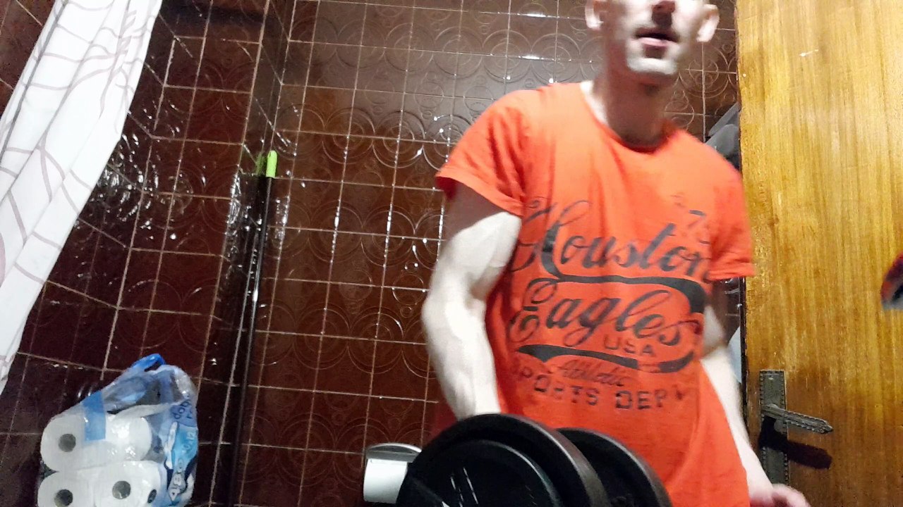 Training biceps very good