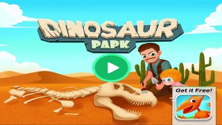 Dinosaur Park Jurassic Dino Adventure | Puzzle iPad App Game For Little Kids and Children