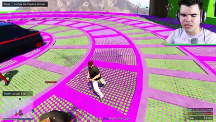 0.1% CHANCE TO SURVIVE THIS VEHICLE AVALANCHE! (GTA 5 Funny Moments)