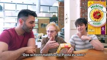 4 Italiener Probieren Zum 1. Mal DEUTSCHE Spaghetti (Miracoli)