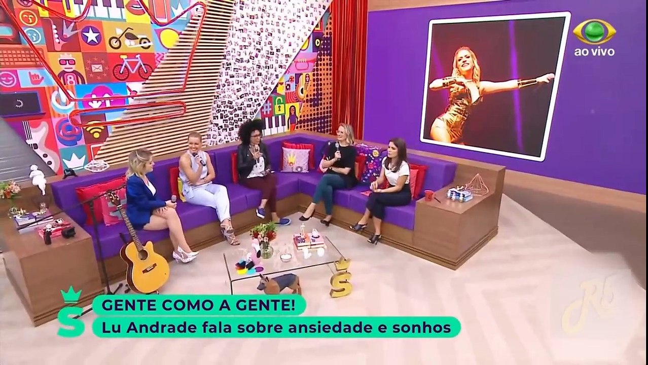 Lu Andrade no Super Poderosas da Band - Completo - 16/07/2018