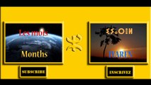 Apprendre les mois en chawi et Tamazight -IYAREN- MONTHS in Tamazight