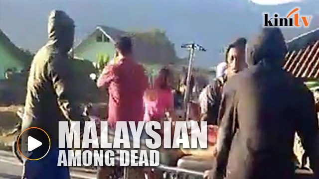 Malaysian among dead in Lombok quake
