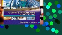 View Contemporary Auditing: Real Issues and Cases online