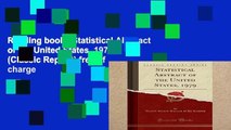 Reading books Statistical Abstract of the United States, 1979 (Classic Reprint) free of charge