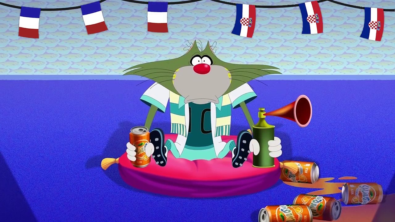 Oggy and the Cockroaches  2018 FIFA World Cup Russia ⚽