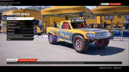 DiRT 4 Landrush World Series Final Ev1 Baja Mexico