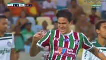 Fluminense 1 x 0 Palmeiras (HD) Gol e Melhores Momentos - Brasileirão (1º Tempo) 25 07 2018
