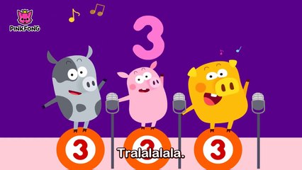 Counting 1 to 5 | Number Songs | PINKFONG Songs for Children