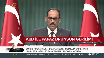 ABD ile papaz Brunson gerilimi