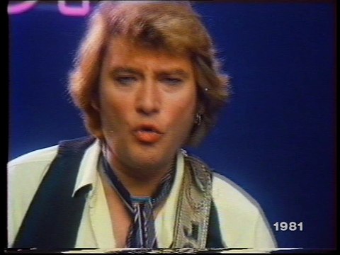 Johnny Hallyday - publicité Continental Edision - 1981