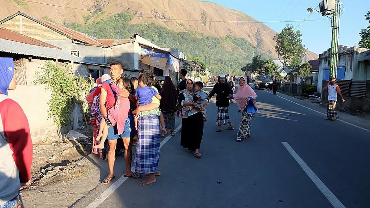 Erdbeben auf Ferieninsel Lombok: Mindestens 14 Tote