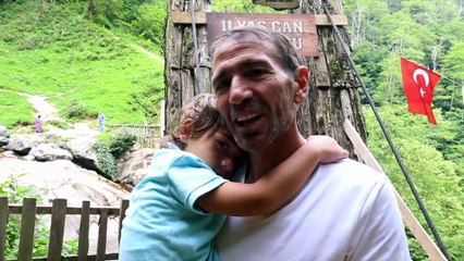 Göğe komşu toprakların şelalesine turist ilgisi - ARTVİN