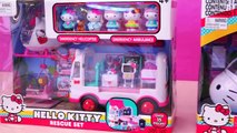 Avión y ambulancia de Hello Kitty con hospital   Muñecas y juguetes con Andre para niñas y niños
