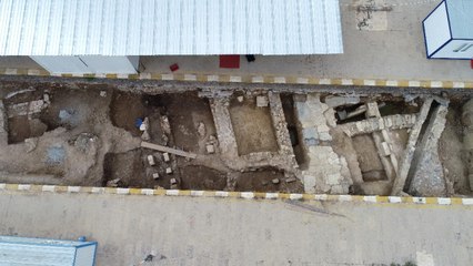 Haydarpaşa'da Rayların Altından Tarih Fışkırdı