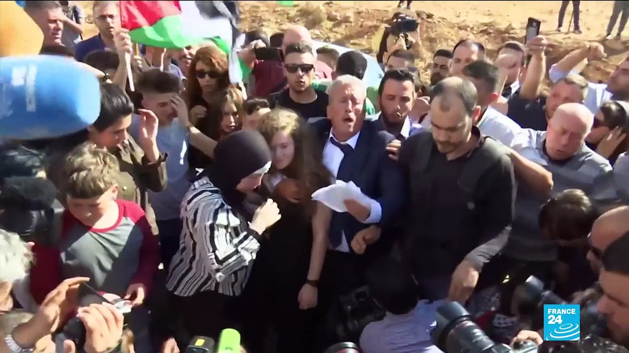 Palestinian protest icon Tamimi released from jail