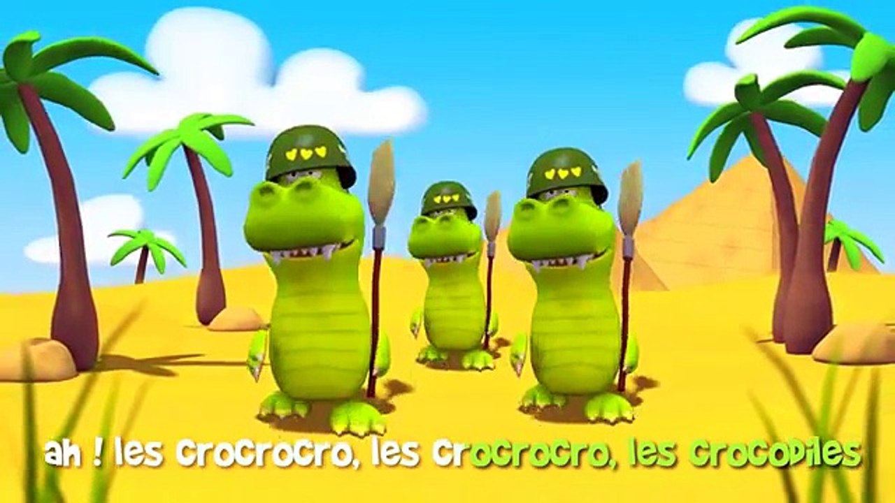 Ah les crocodiles - Comptines pour Bébé - Les Pitibous
