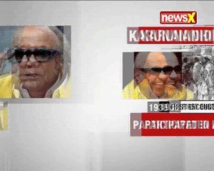 Former Tamil Nadu CM M. Karunanidhi - A Look At His Career