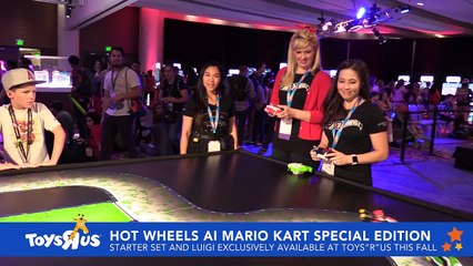 Introducing Hot Wheels AI Mario Kart Special Edition at Comic Con 2017