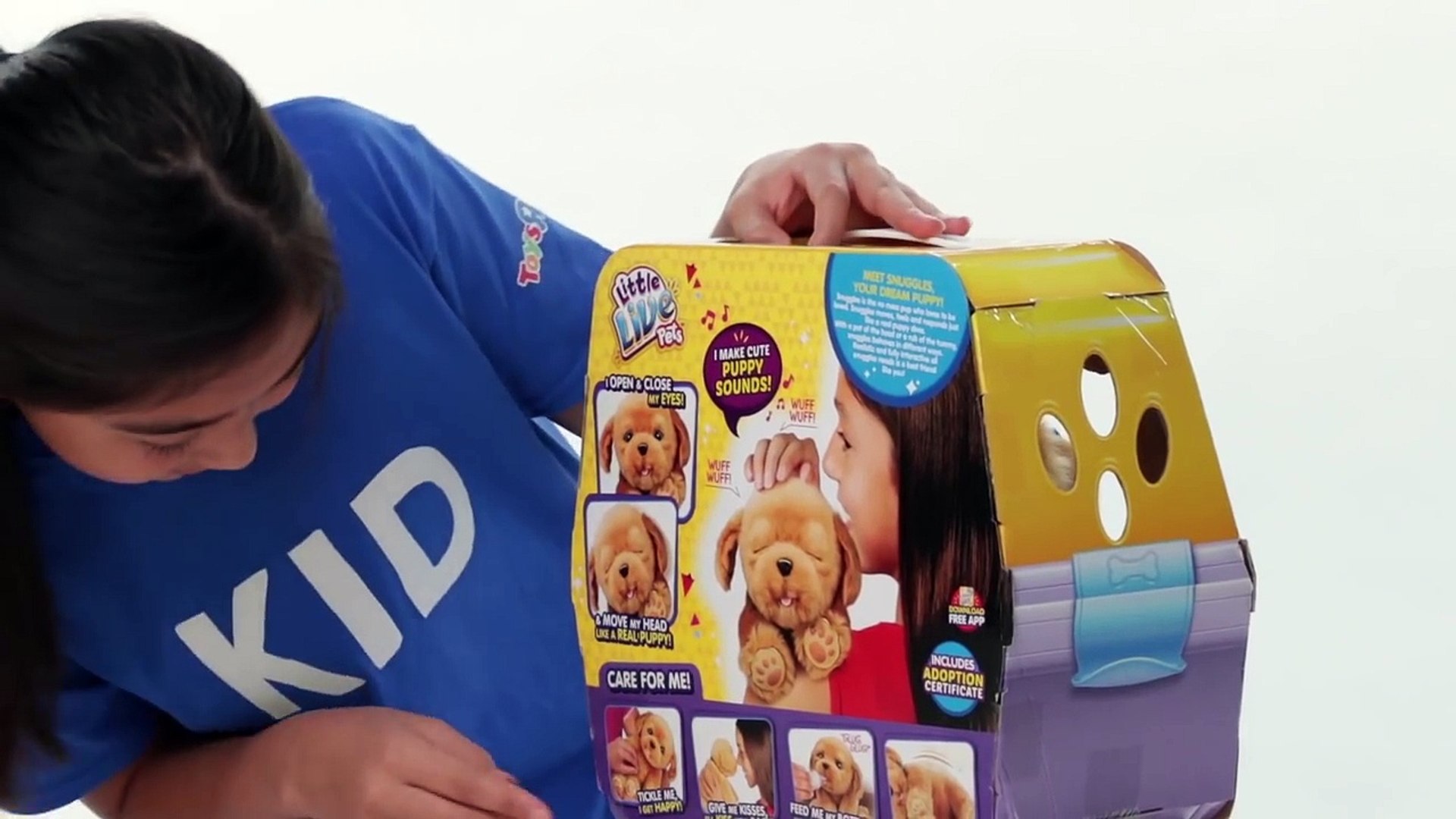 ⁣Kids Unboxing Toys - Episode 3 - LITTLE LIVE PETS SNUGGLES MY DREAM PUPPY