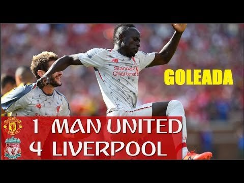 Manchester United 1 x 4 Liverpool - Melhores Momentos (HD) - International Champions Cup 28/07/2018