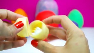 Tom and Jerry Play Doh Surprise Eggs Cars 2 Peppa Pig MLP Hello Kitty Egg