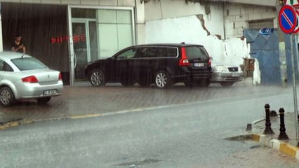 İstanbul'da beklenen yağış başladı