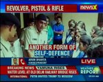 Madhya Pradesh police teaches school girls to use guns for self defence