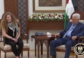 Ahed Tamimi Meets President Abbas After Release From Israeli Prison