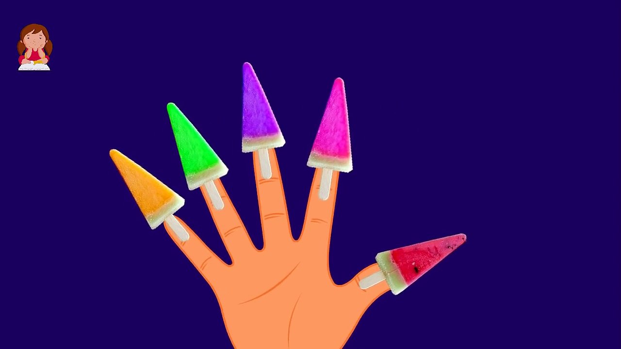 Finger Family Ice Cream Family Nursery Rhyme | Ice Cream Finger Family Songs Childrens So
