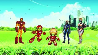 IRONMAN FINGER FAMILY | MY NURSERY CARTOON