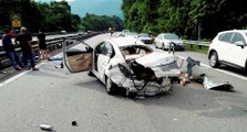 Three killed and two injured in accident near Kampar