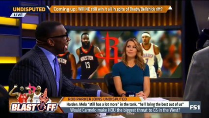 Undisputed: Skip and Shannon (7/27/2018) - Would Carmelo make HOU the biggest threat to GS in the West?