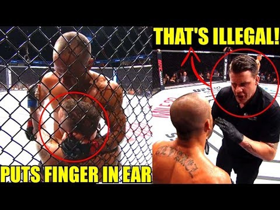 MMA Community Reacts to Illegal Elbows in Dustin Poirier vs Eddie