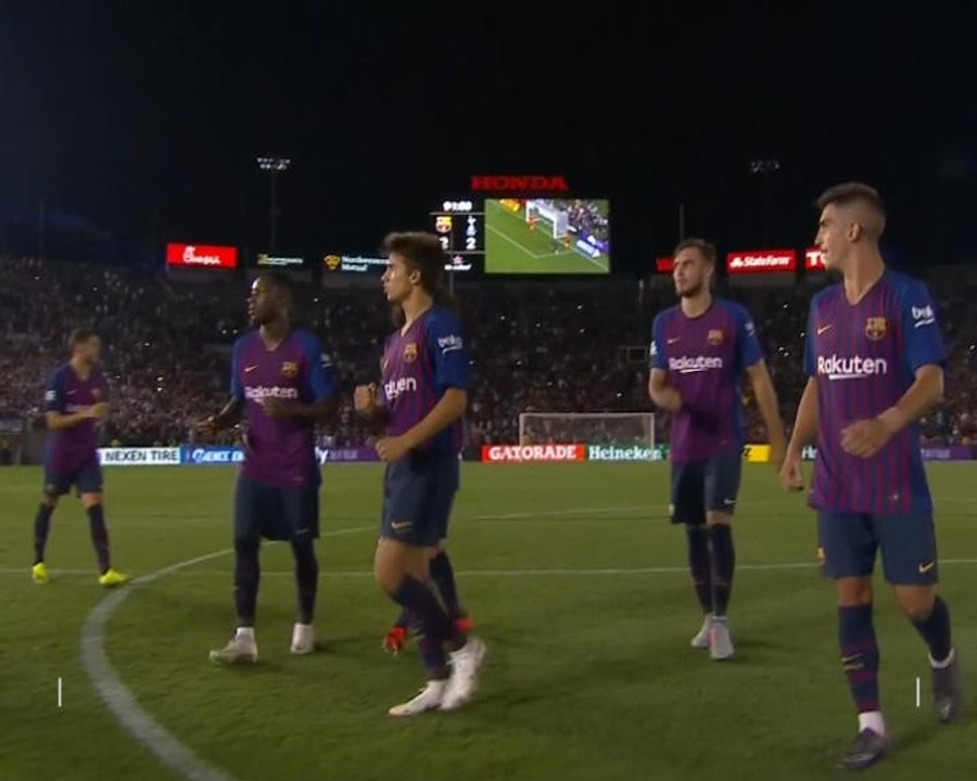Barcelona beat Spurs on penalties