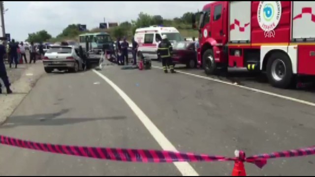 Trafik kazası: 1 ölü, 4 yaralı - TEKİRDAĞ