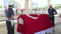 TBMM Başkanı Yıldırım, Şehit Polis Şahin'in Cenaze Törenine Katıldı