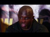 Dillian Whyte - Whyte V Parker Post Fight Press Conference - BOXING