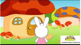 Chinese kids song Well-behaved Little Rabbit 儿歌-小兔子乖乖_动画animation