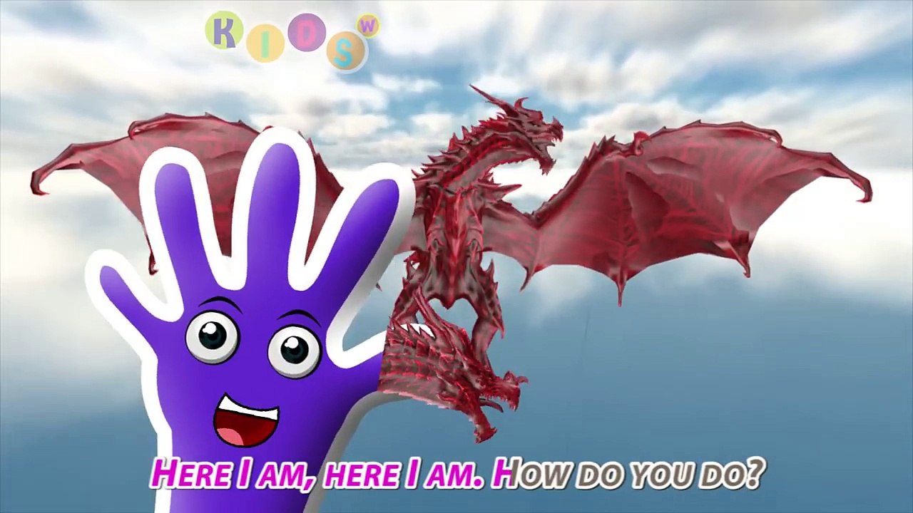 3D Dragon Family Finger Family Nursery Rhymes By KidsW - video Dailymotion
