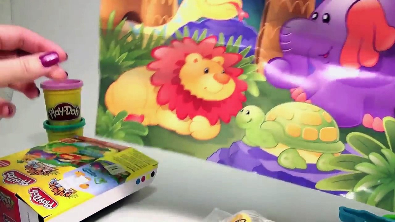 Play Doh Jungle Animals Lion playdo playset video Dailymotion