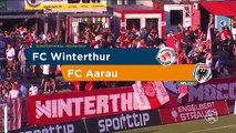 Winterthur 3:1 Aarau (Switzerland. Challenge League. 27 July 2018)