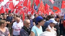 Ρωσία: Ξανά στους δρόμους για τις συντάξεις