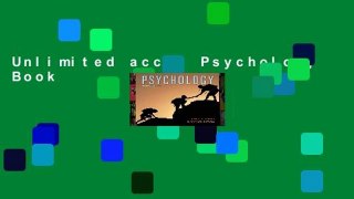 Unlimited acces Psychology Book