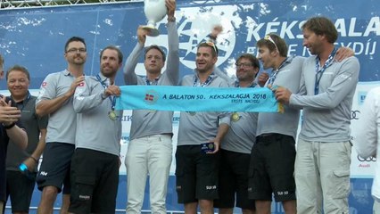 Swiss catamaran wins Blue Ribbon Regatta in Hungary for second time