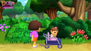Dora and Friends the Explorer Adventure Cartoon For Kids! Dora Bath Time Dress Up Wash Fac