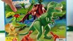 T Rex and Velociraptors Dinosaur Toys Video for Kids PLAYMOBIL Dinosaurs Play Set 4171