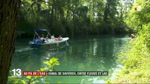 Au fil de l'eau : canal de Savières, entre fleuve et lac