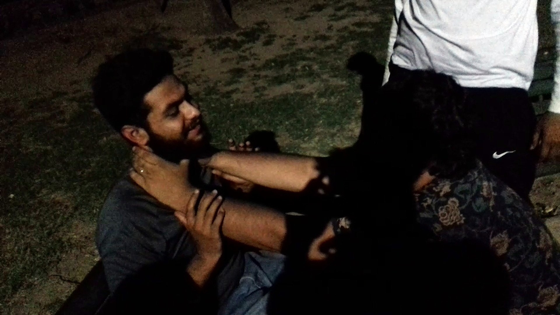⁣Live Murder of Frind in Park at Midnight/ Live Murder Prank with frinds/ Funny Prank live murder